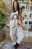 Big Softie Amour Slouch Knit Jumper Mocha Marl /12=